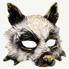 Varg Mask Silver/Guld