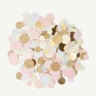 Bordskonfetti Pastell/Guld