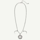 Halvmåne Pentagram Halsband