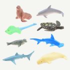 Animal World® Havsdjur Leksaksfigurer Set 8 Delar