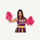 2-pack Rosa Pompoms