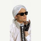 Karl Lagerfeld 80-tal Peruk