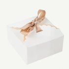 Presentaskar Med Satinband Vit/Beige