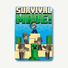 Minecraft® Survival Mode Fleecefilt