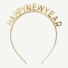 Happy New Year Hårband Guld