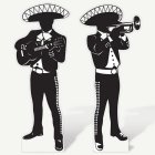 Fiesta Mariachi Siluett Dekorationer