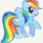 My Little Pony® Rainbow Dash Folieballong