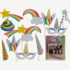 Pride Unicorn Selfie Props