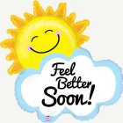 Feel Better Soon Sol Folieballong