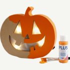 Pumpa Dekoration Med Ljus