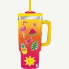 Sommar Tumbler Mugg Folieballong