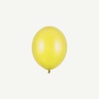 Små Ballonger Metallic Lemon Zest
