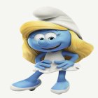 Smurfarna® Flicka Folieballong
