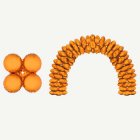 Folieballonger Ballongbåge Orange