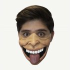 Tunga Smil Halvmask Latex