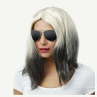 Cruella Peruk Svart/Vit