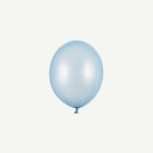 Små Ballonger Metallic Baby Blue