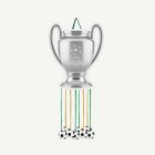 Fotboll Pokal Piñata Silver