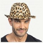 Leopardmönstrad Hatt
