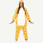 Giraff Onesie Maskeraddräkt Gul