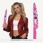 Dödskallekniv Rosa