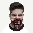 Zombie Halvmask Latex