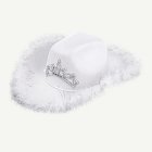 Tiara Cowboyhatt Vit