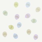 Ballong Bordskonfetti Pastell