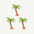 Palmträd Bordsdekoration