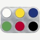 Grimas Vattensmink Pure, 6, Palett 6