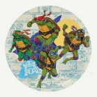 Teenage Mutant Ninja Turtles® Papptallrikar Ø 18 cm