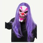 Fasansfull Clown Mask Lila