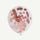 Konfettiballonger Roséguld