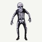 Skelett Maskeraddräkt Med Stor Mask