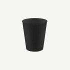 Återanvändbara Plastmuggar Svart