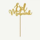 Eid Mubarak Tårtpinnar Guld