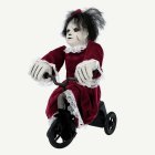 Rörlig Demonisk Docka Trehjuling Med Ljud