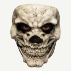 Skelett Latexmask Vit