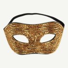 Strass Maskeradmask Guld