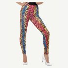 Neonfärgade Leopardleggings