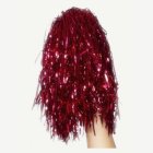 Pom Pom Metallic Röd