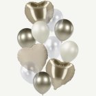 Bröllop Ballongmix Guld