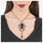 Spindel Halsband Svart