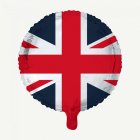 Storbritanniens Flagga Rund Folieballong