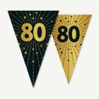 80 År Golden Celebrations Vimpelgirlang