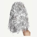 Metallisk Pom-pom Silver