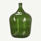 Stor Flaskformad Glasvas Grön