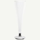 Flöjt Tunna Champagneglas Silver