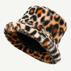 Plysch Leopard Bucket Hat