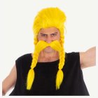 Asterix® Obelix Peruk & Mustasch Gul